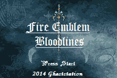 Fire Emblem - Bloodlines (ver 1.1) Title Screen